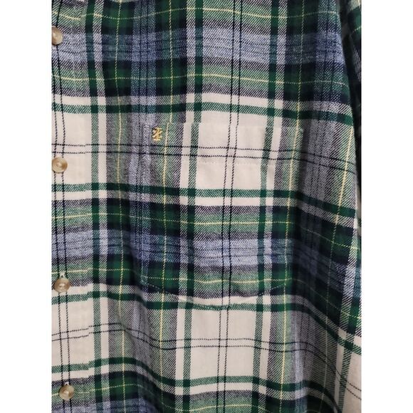 IZOD Long Sleeve Button‎ Up Flannel size XL - Picture 2 of 4